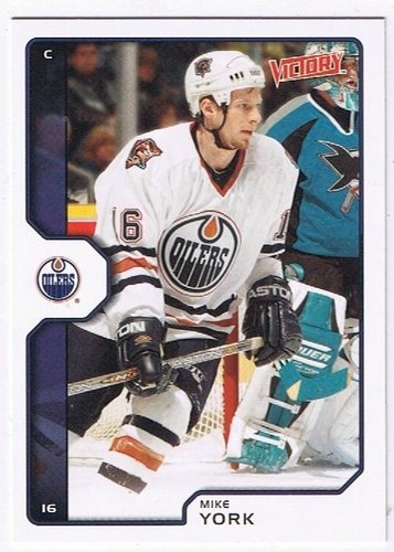 2002/2003 Upper Deck Victory #87 – Mike York – Edmonton Oilers