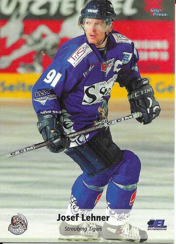 DEL Playerkarte 2006/2007 #177 – Josef Lehner – Straubing Tigers (City Press)