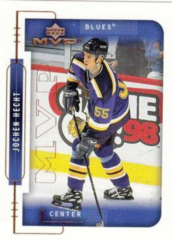 Upper Deck MVP #188 Jochen Hecht Rookie St. Louis Blues