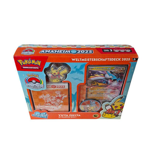 Pokémon Sammelkartenspiel: Weltmeisterschaftsdeck 2025 – Yuya Okita (Raging Bolt)