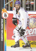 2008/2009 City-Press Trade & Play #003 Christian Chartier – Augsburger Panther (Base Card)