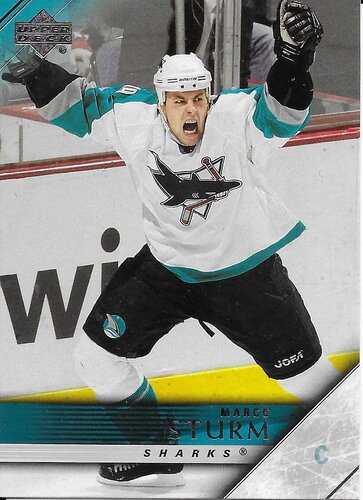 05-06 Upper Deck #157 Marco Sturm San Jose (Base-Card)