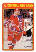 1990-91 O-Pee-Chee Central Red Army #8R – Igor Chibirev Karte