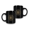 DEB Fan Tasse schwarz – Logo gold – ca. 250 ml