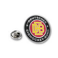 DEB Fan Pin 15mm Metall Anstecker mit Schmetterlingsverschluss