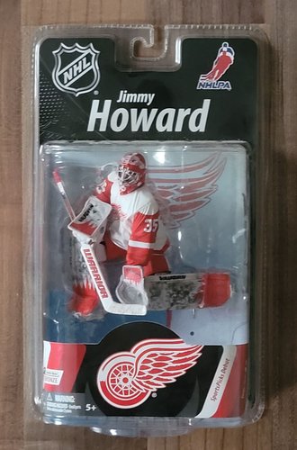 Mc Farlane NHL Figur Serie 27 Jimmy Howard Collectors Level Bronze