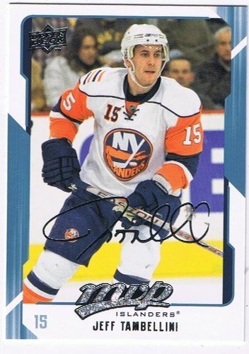 Upper Deck MVP 2008/2009 #188 Jeff Tambellini Islanders