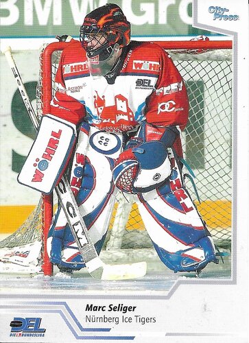 Playerkarte 2002/2003 #274 Marc Seliger Nürnberg Ice Tigers