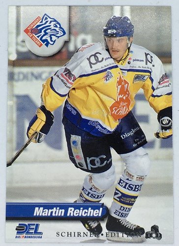 Martin Reichel Playercard DEL 1998/99 – Nürnberg Ice Tigers Sammlerstück