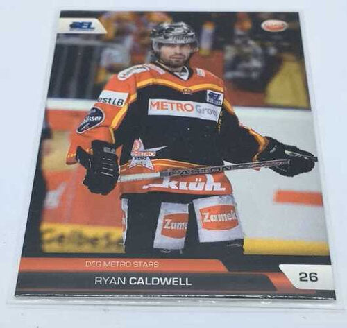 2008/2009 City-Press #305 Ryan Caldwell – Düsseldorfer EG (Base Card)