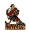 Eishockey-Pin Trikotform „Wing“ – Rot-Weiß-Schwarz