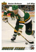 Upper Deck 1991/92 #207 Gaetan Duchesne Diamond Hologramm