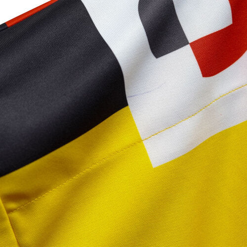 Game-Worn Trikot Krefeld Pinguine 2005 Playoffs – Ted Durry