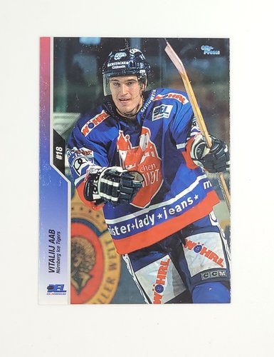 2003/2004 City-Press #196 Vitalij Aab – Nürnberg Ice Tigers (Base Card)