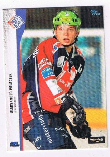 Playerkarte 2005/06 Aleksander Polaczek Nürnberg Ice Tigers