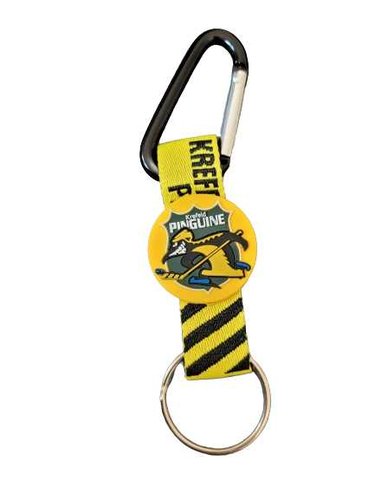 Krefeld Pinguine Karabiner-Schlüsselanhänger – Stylisches Fan-Accessoire