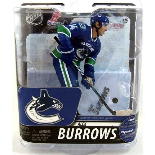 McFarlane NHL Figur – Alex Burrows – Serie 29 – Vancouver Canucks