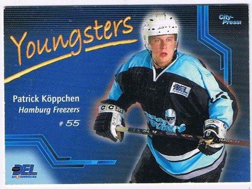 DEL Playerkarte 2002/2003 #Patrick Köppchen – Hamburg Freezers (Youngsters)