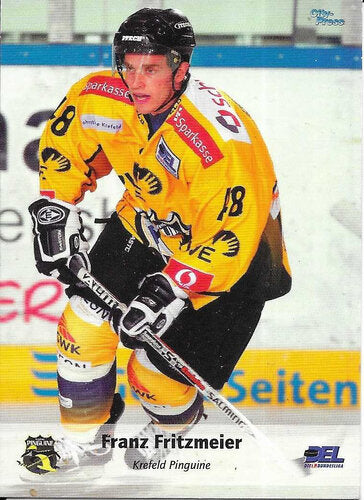 Playerkarte Franz Fritzmeier #134 – DEL 2006/07 – Krefeld Pinguine