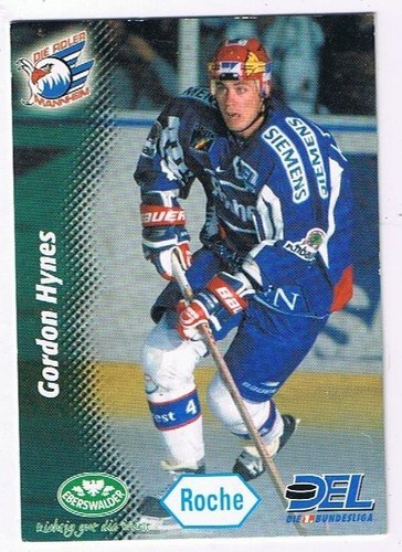 DEL Playerkarte 1999/2000 #2 – Gordon Hynes – Adler Mannheim (Powerplay-Serie)