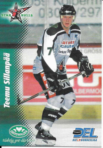 1999/2000 Powerplay #246 Teemu Sillanpaa – Starbulls Rosenheim (Base Card)