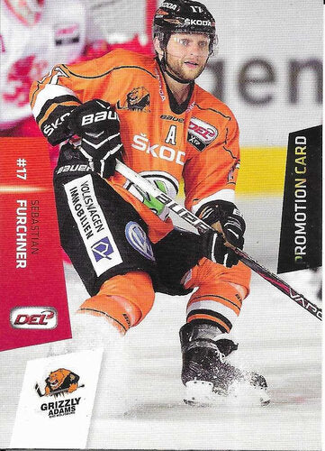 Promotion Card Sebastian Furchner 2014/2015 Grizzlys Wolfsburg