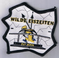 Aufnäher Wilde Eiszeiten mit Bügelbeschichtung