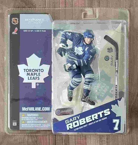 Mc Farlane NHL Figur Serie 8 Gary Roberts Toronto Maple Leafs