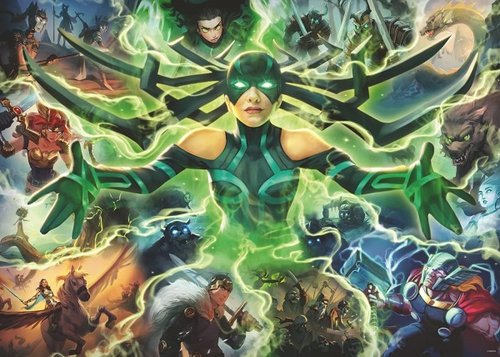 Marvel Villainous - Hela Puzzle 1000 Teile