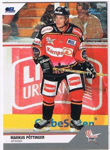 Playerkarte 2004/2005 #289 Markus Pöttinger – DEG Metro Stars