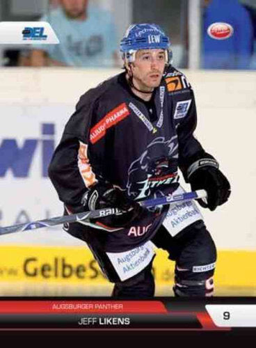 2008/2009 City-Press #138 Jeff Likens – Augsburger Panther (Base Card)