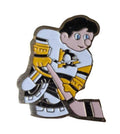 Eishockey Pin Pittsburgh Penguins – Spieler ohne Helm mit Logo