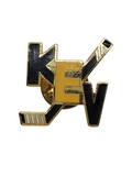 Eishockeypin Krefelder EV 1981 mit Schmetterlingsverschluss – Fan-Accessoire