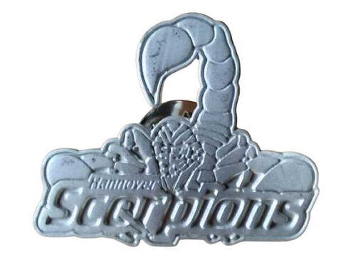 Hannover Scorpions Logopin Silber Metalleffekt Sammlerauflösung