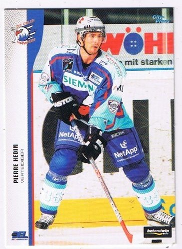 Playerkarte 2005/2006 #248 Pierre Hedin Adler Mannheim