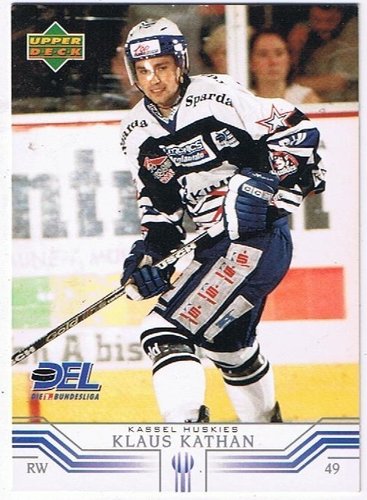 Playerkarte 2001/2002 #126 Klaus Kathan Kassel Huskies