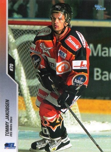 Tommy Jakobsen Playerkarte 2003/04 – City Press #33 Metro Stars