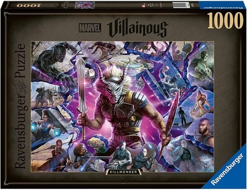 Marvel Villainous Puzzle 1000 Teile – Killmonger