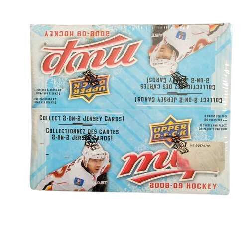 2008/2009 Upper Deck MVP Retail Box – NHL (24 Packs / 192 Cards)