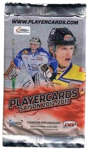 DEL Playerkarten Päckchen 2012/2013 mit 7 Karten pro Packung