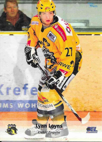 2006/2007 City-Press #322 Lynn Loyns – Krefeld Pinguine (Serie 2 Base Card)