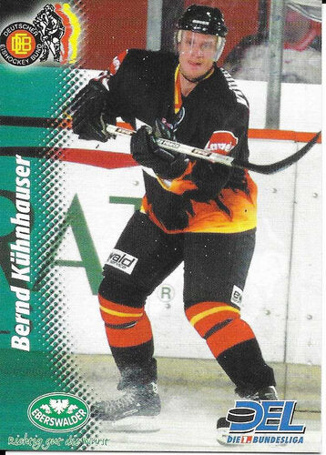 Playerkarte Bernd Kühnhauser Deutsche Nationalmannschaft 1999/2000