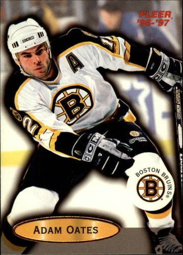 Adam Oates Fleer 96/97 NHL Karte Boston Bruins