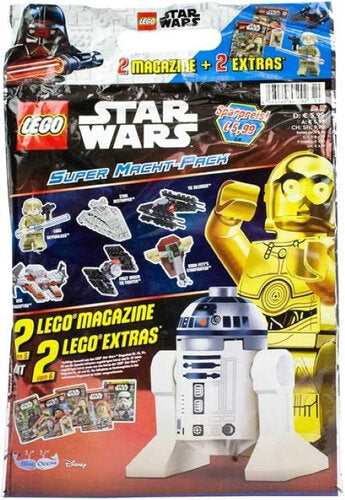 LEGO Star Wars Super Macht-Pack 1 Wundertüte 24x37 cm mit Extras