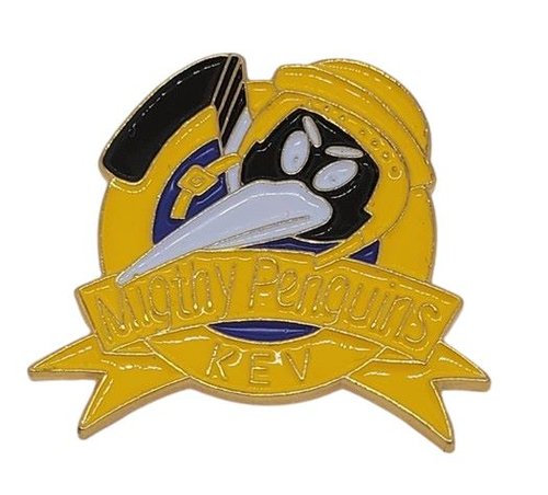Eishockeypin „Mighty Penguins KEV“ – Exklusives Fan-Sammlerstück 30x20mm