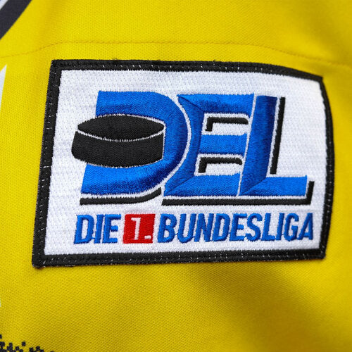 Game-Worn Trikot Krefeld Pinguine 2005 Playoffs – Ted Durry