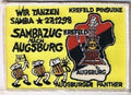 Aufnäher Sambafahrt 1998