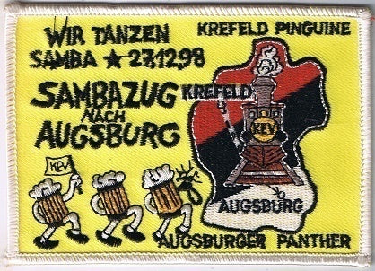 Aufnäher Sambafahrt 1998