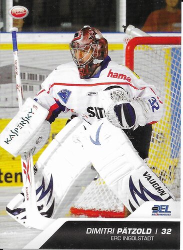 Playerkarte 2009/2010 #224 Dimitri Pätzold ERC Ingolstadt