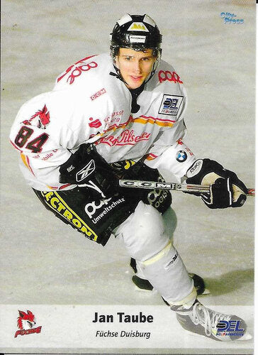 DEL 2006/07 Playercards – Jan Taube Nr. 233 Füchse Duisburg